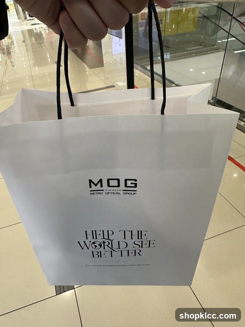 MOG Eyewear Shopping Bag