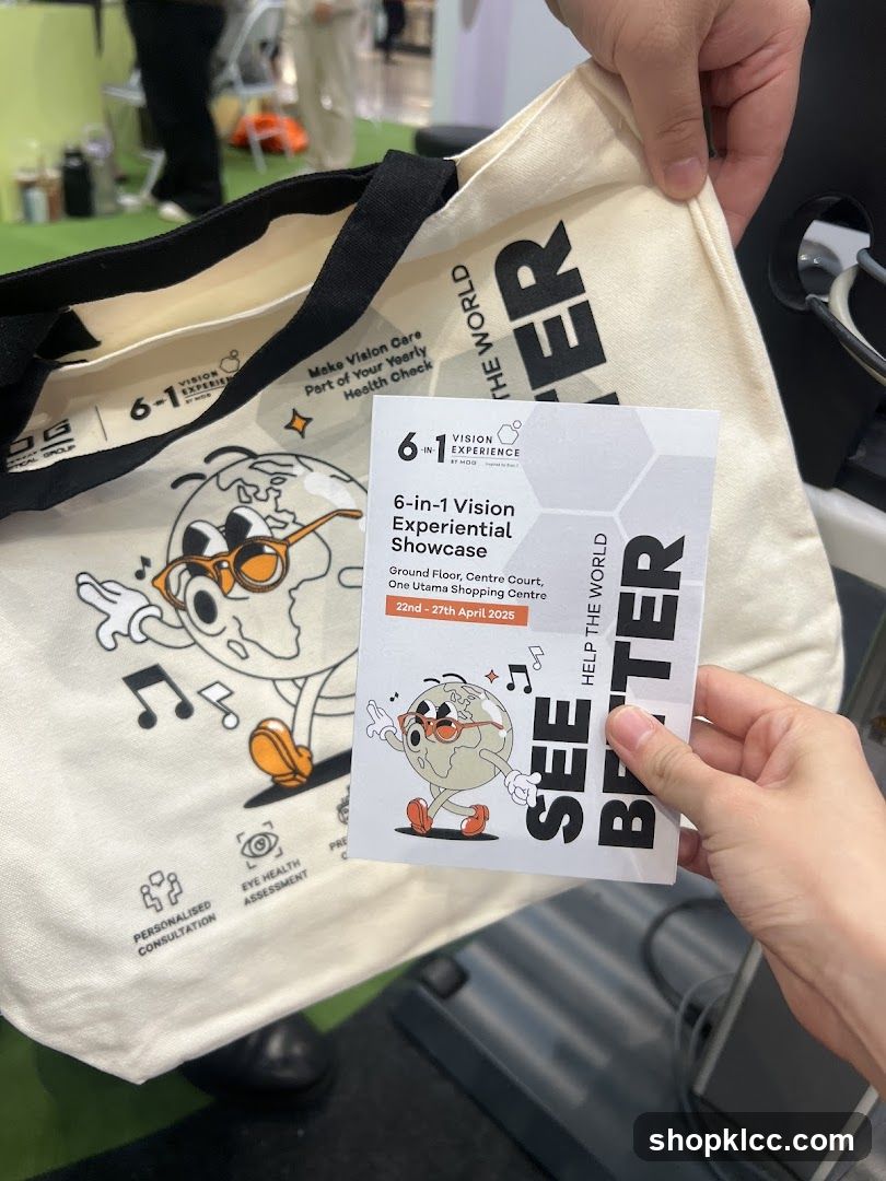 6-in-1 Vision Experiential Showcase Tote Bag and Flyer