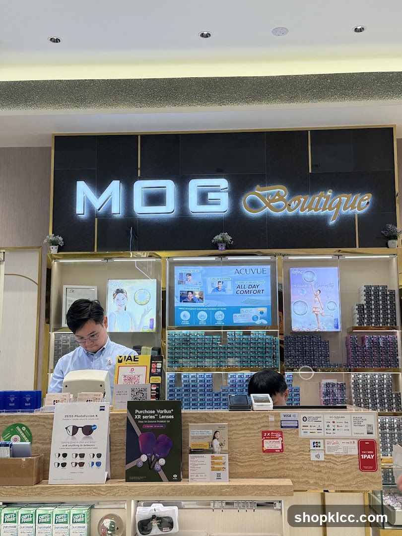 Optometry Shop Counter