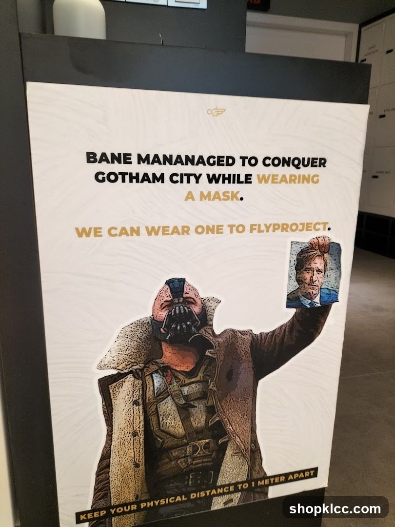Bane mask poster