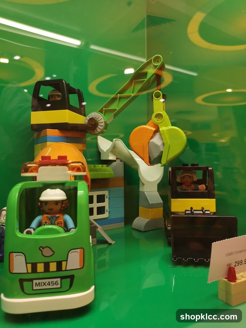 Construction Toy Display