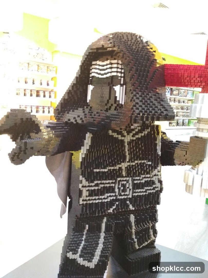 Lego Kylo Ren Sculpture