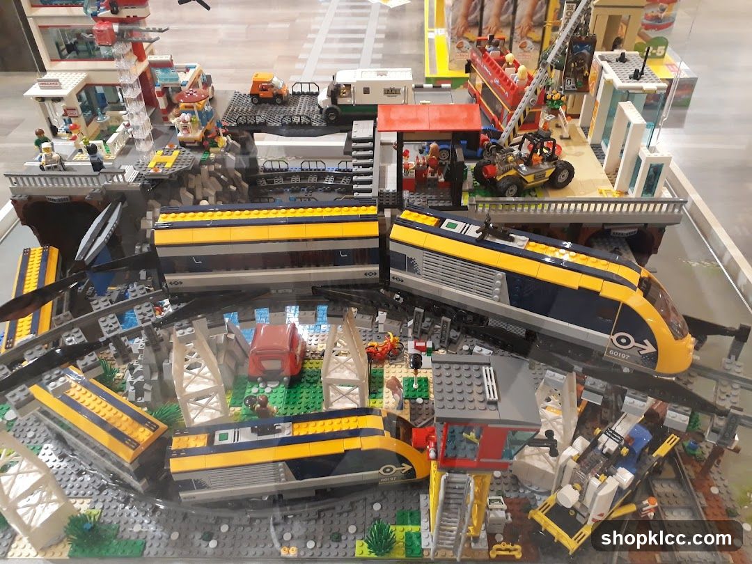 Lego Train Set Display