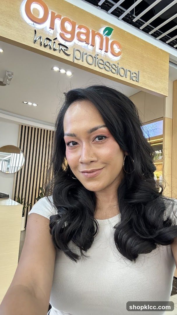 Woman in a Hair Salon