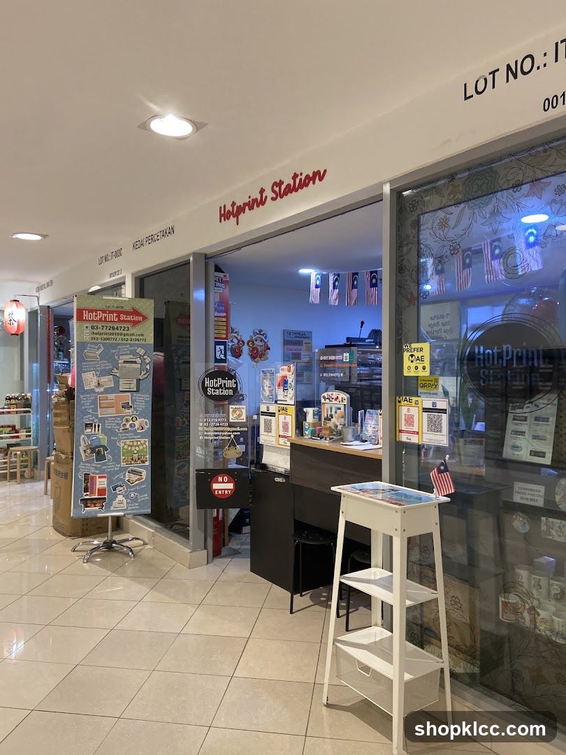 Hotprint Station Interior View