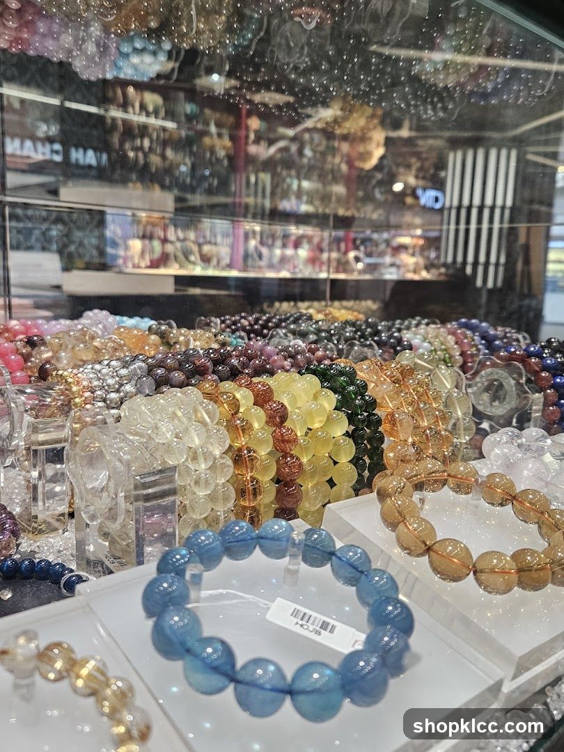 Beaded Bracelets Display