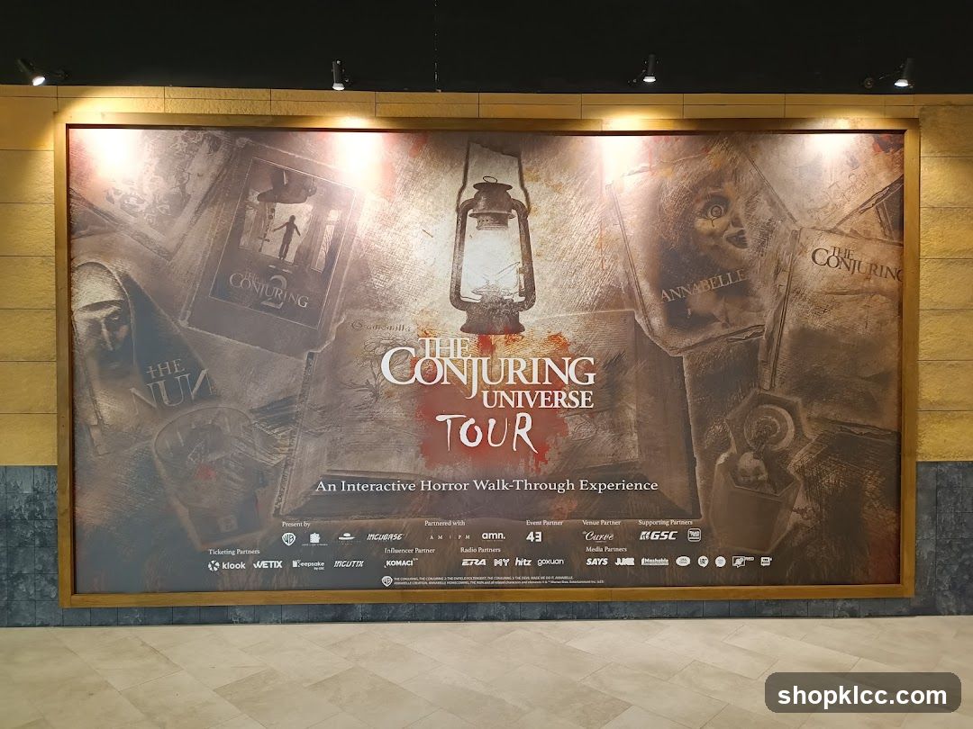 The Conjuring Universe Tour Poster