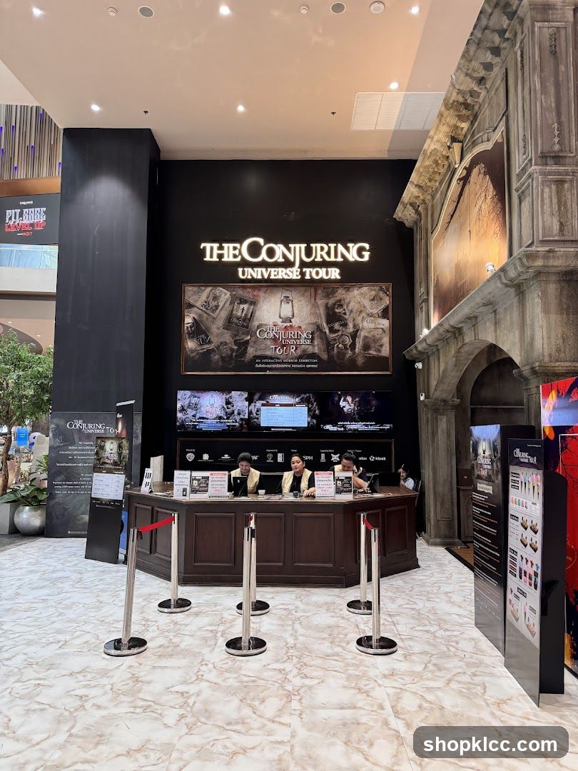 The Conjuring Universe Tour Reception Area