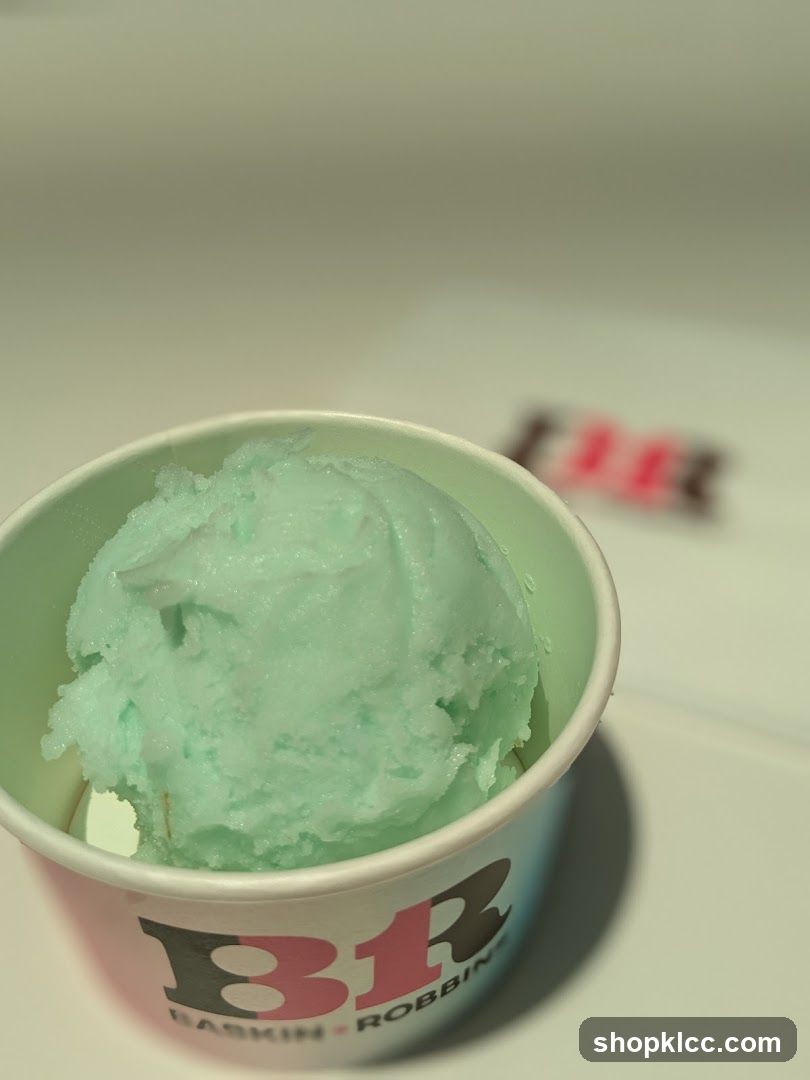 Baskin Robbins Ice Cream Cup