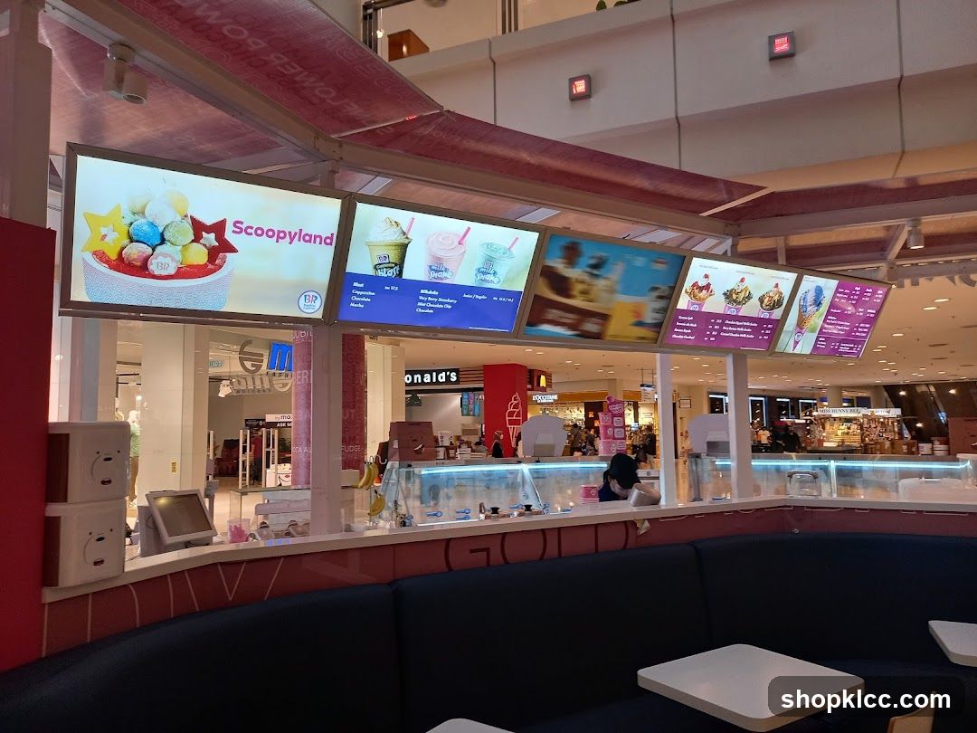 Scoopyland and McDonald's Food Court Area