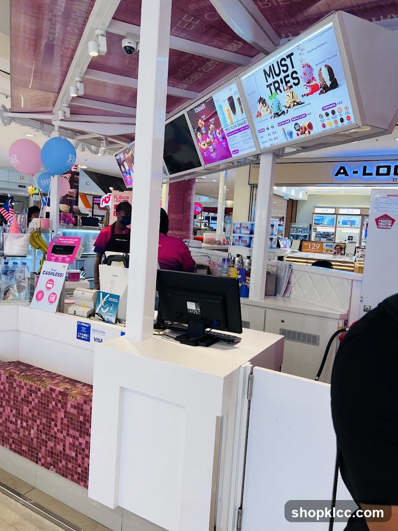 Ice Cream Shop Interior