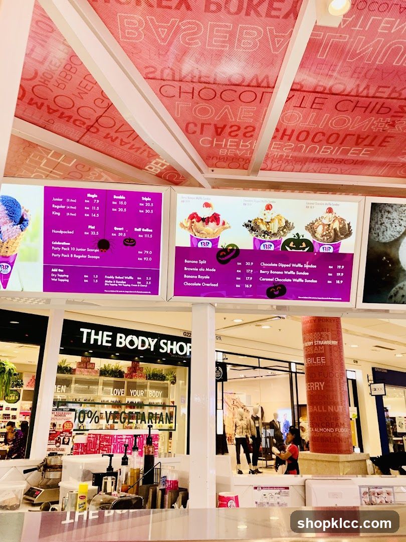 Food Court and Storefront View