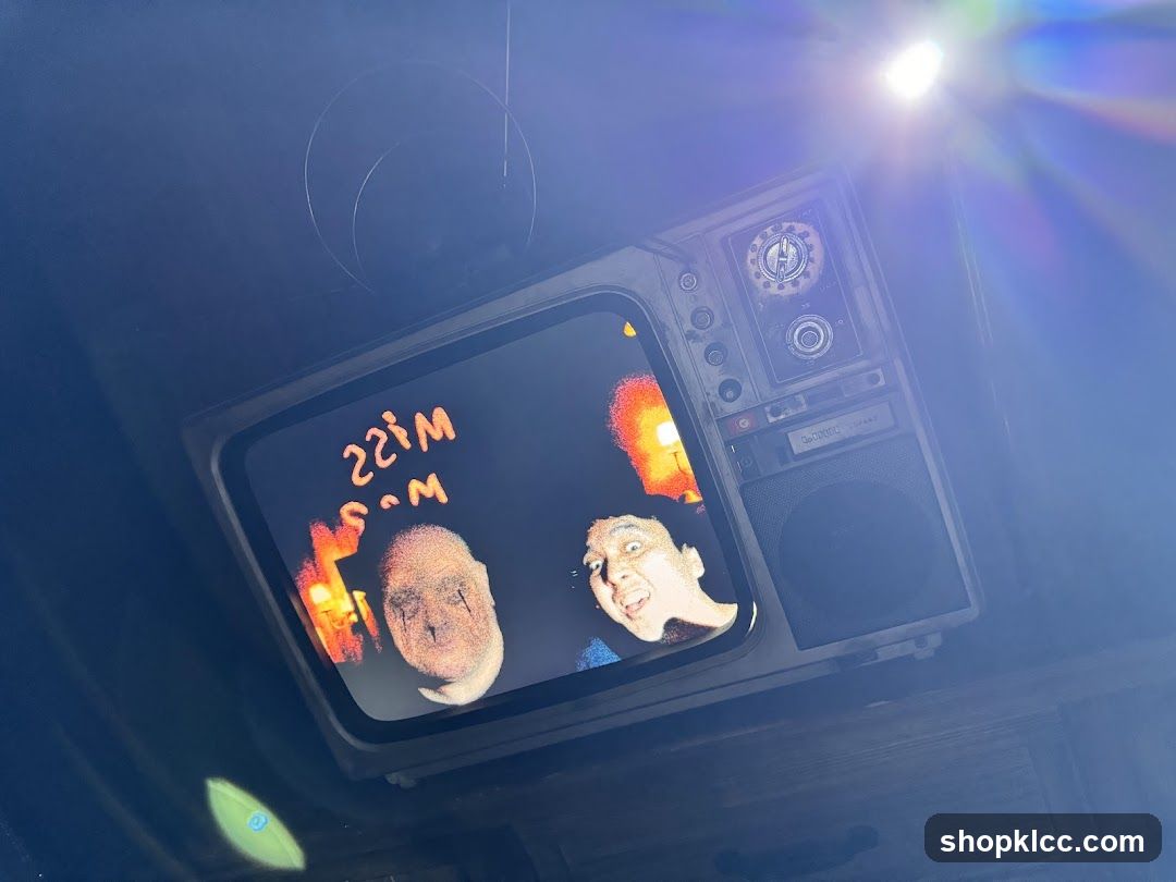 Vintage TV Display