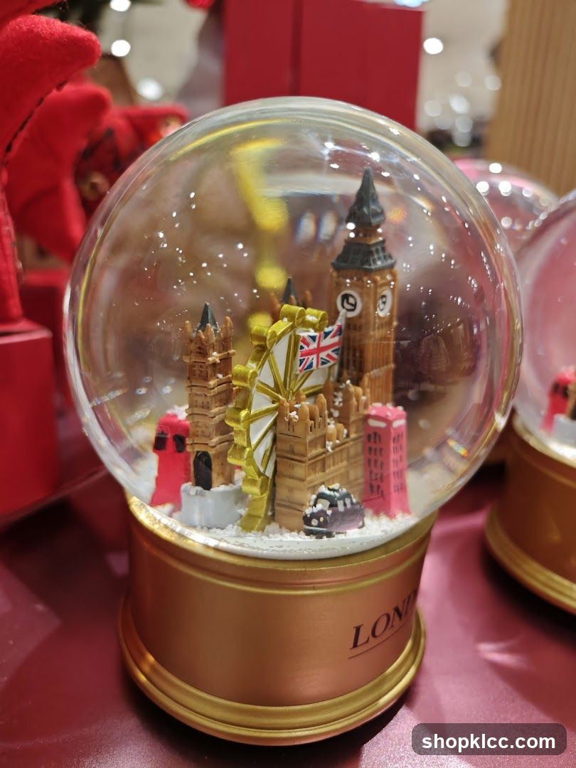 London Snow Globe Display