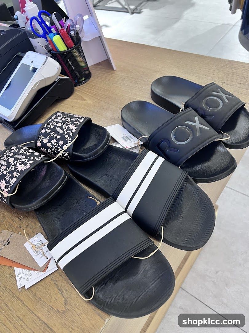 Slippers Display