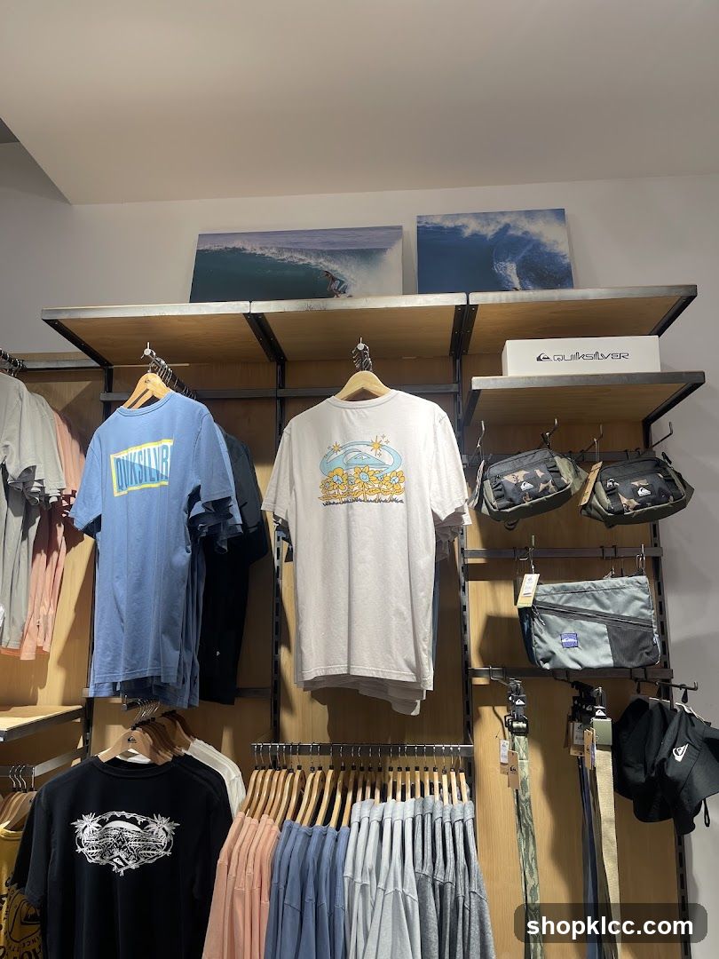 Quiksilver Store Interior Display