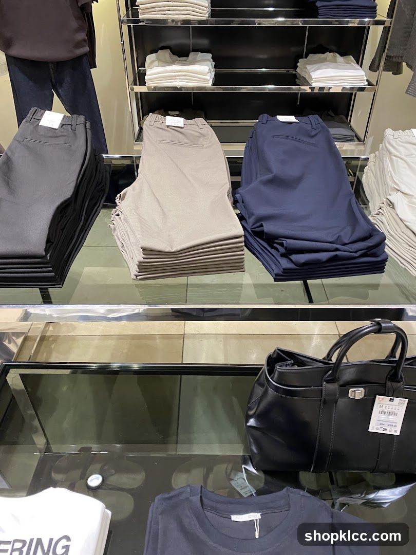 Clothing Store Interior Display