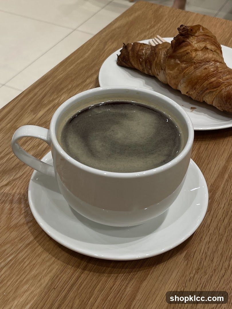 Coffee and Croissant