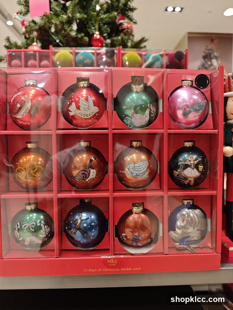 Christmas Bauble Pack Display