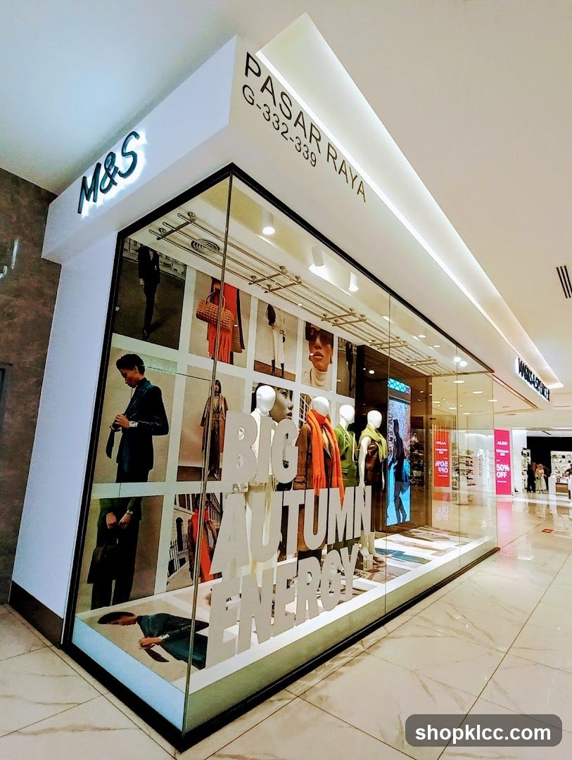 M&S Storefront in Pasar Raya