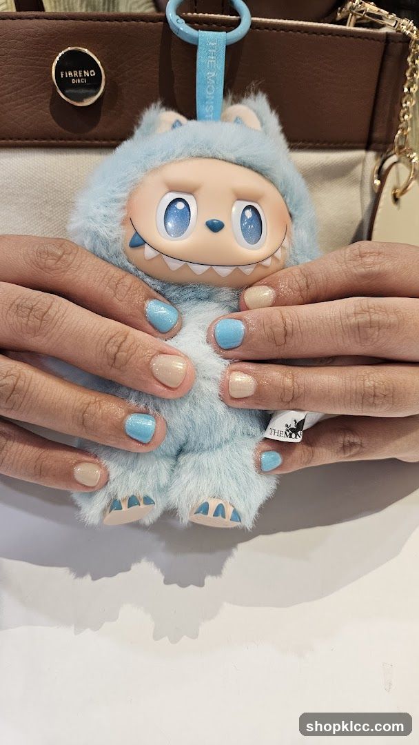 Blue Monster Plush Toy