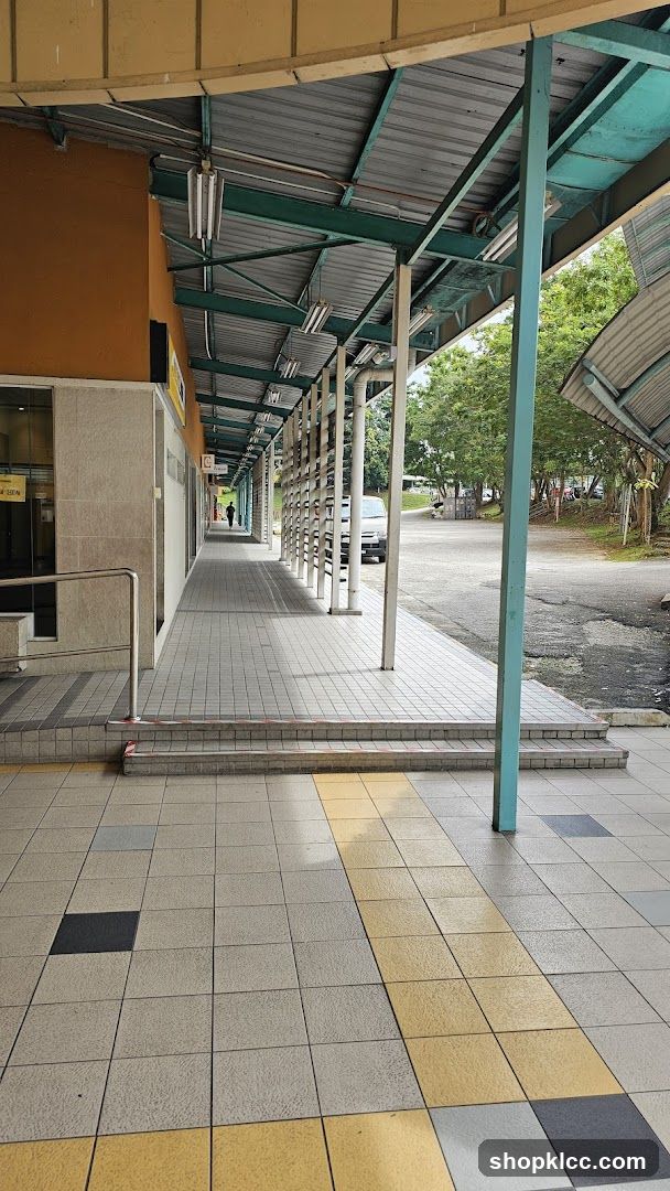 Covered Walkway Entrance