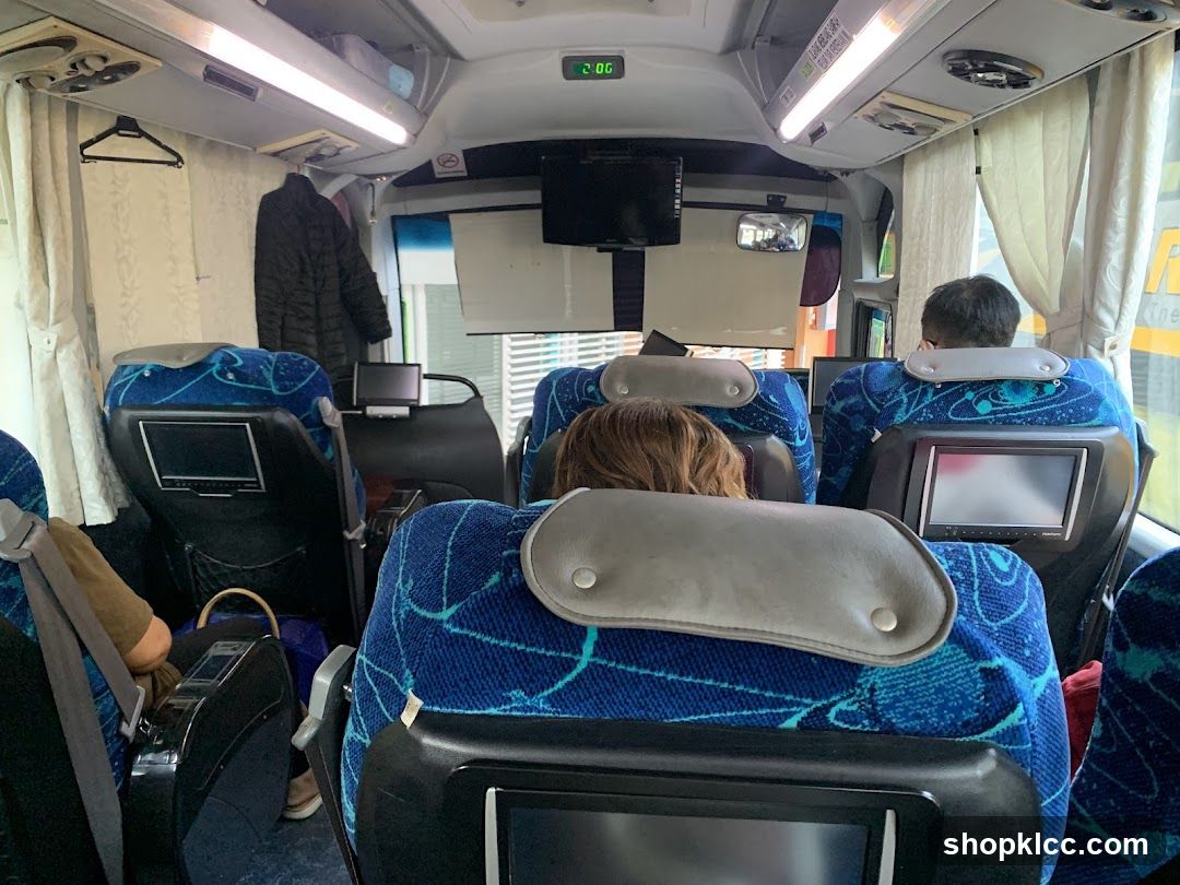 Bus Interior View