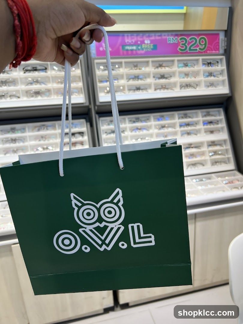 Shopping Bag with Owl Logo