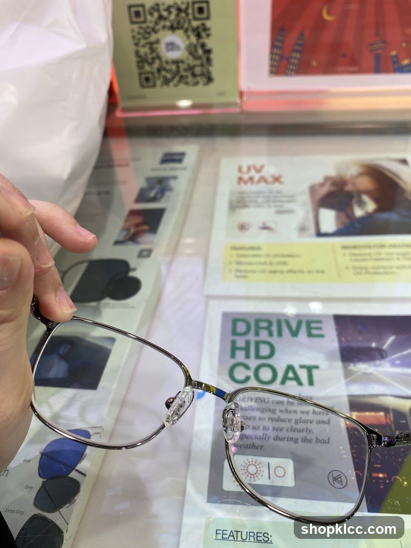 Eyeglasses and promotional materials