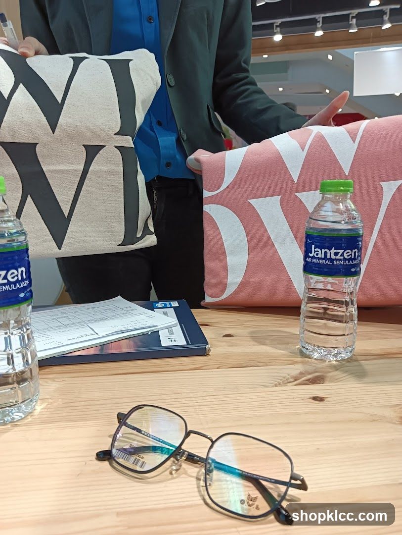 Pillows and Water Bottles