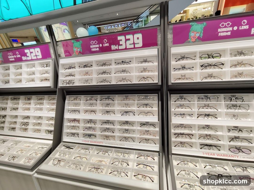 Eyeglass Frames Display