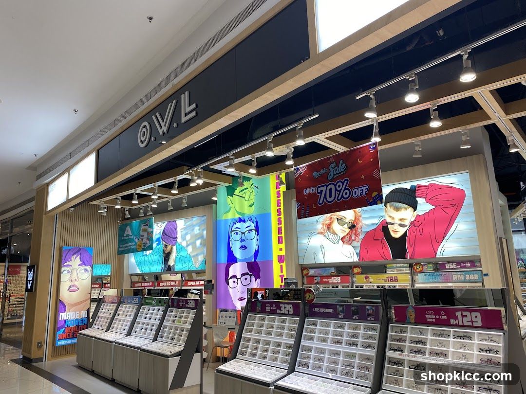 O.V.L. Eyewear Store Display