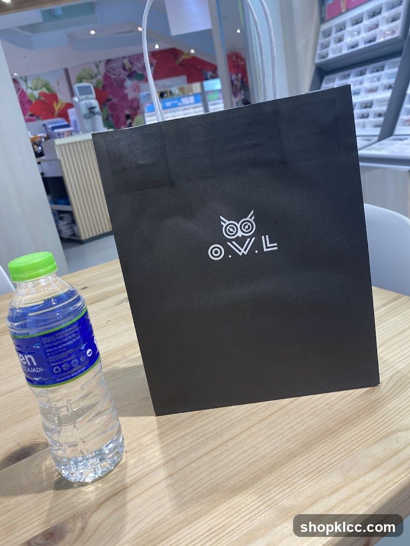 Shopping Bag and Water Bottle