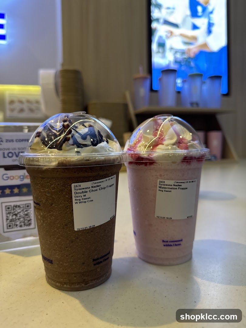 Two Frappes