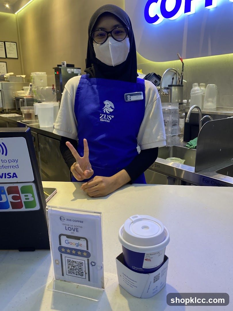 Barista at ZUS Coffee