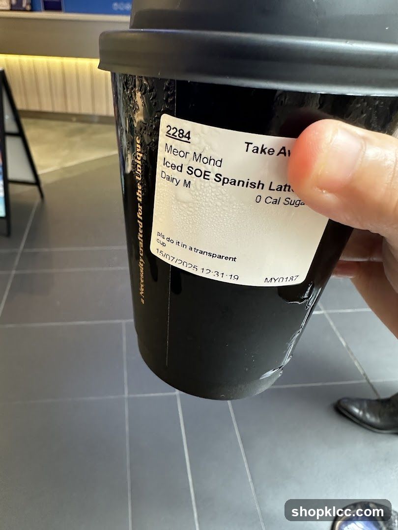 Iced SOE Spanish Latte