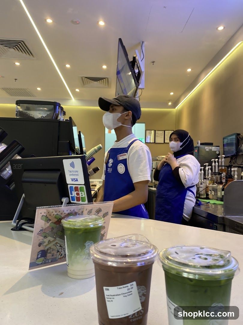 Baristas and Drinks