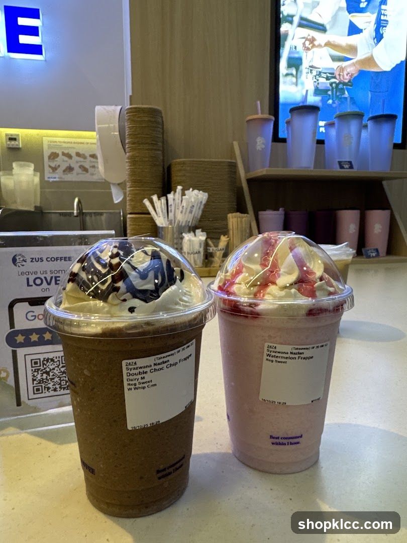 Two Frappes