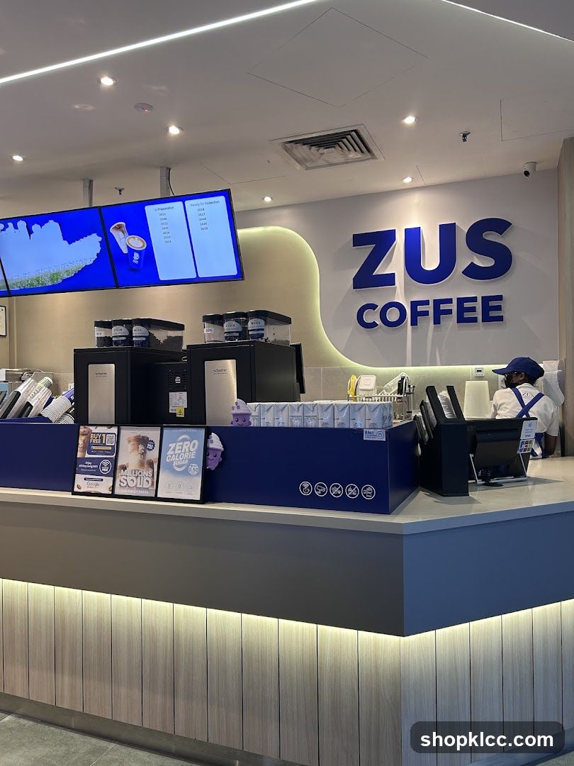 ZUS Coffee Counter