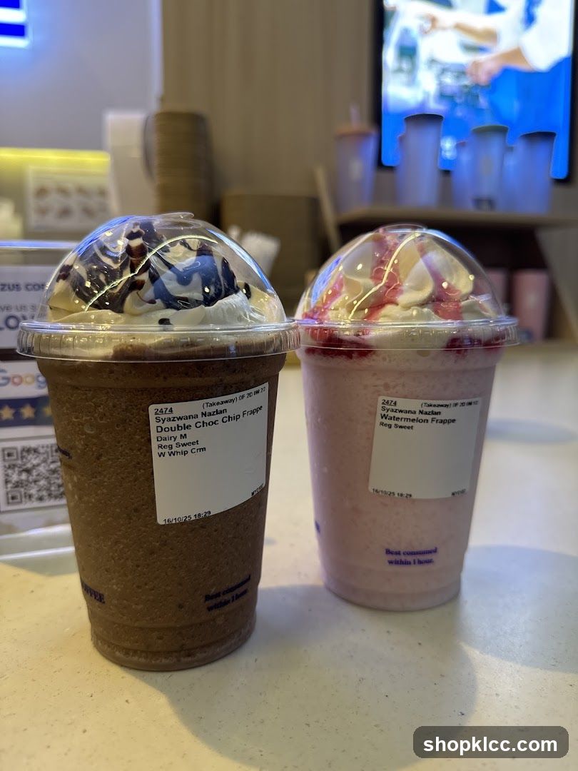 Two Frappes