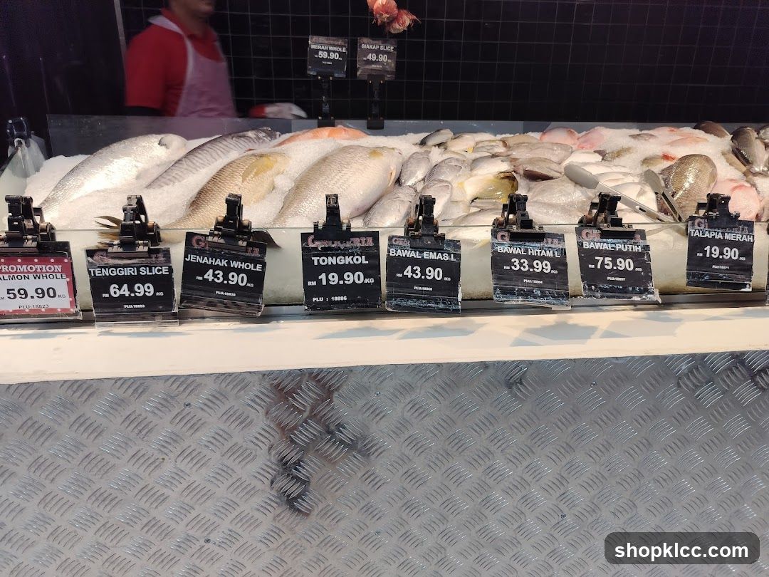 Fresh Fish Display