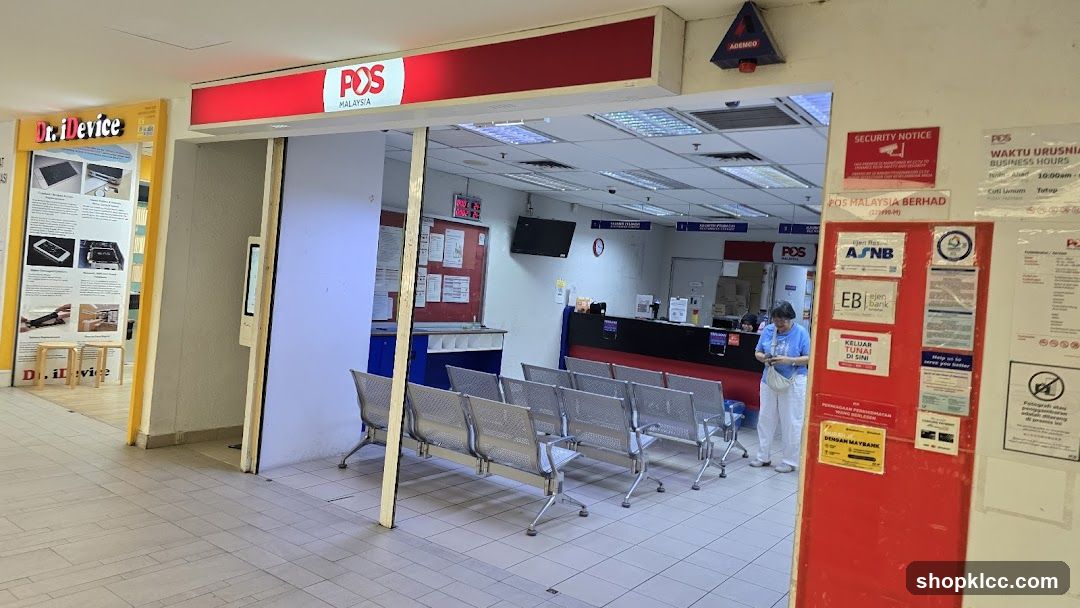 POS Malaysia Branch Interior