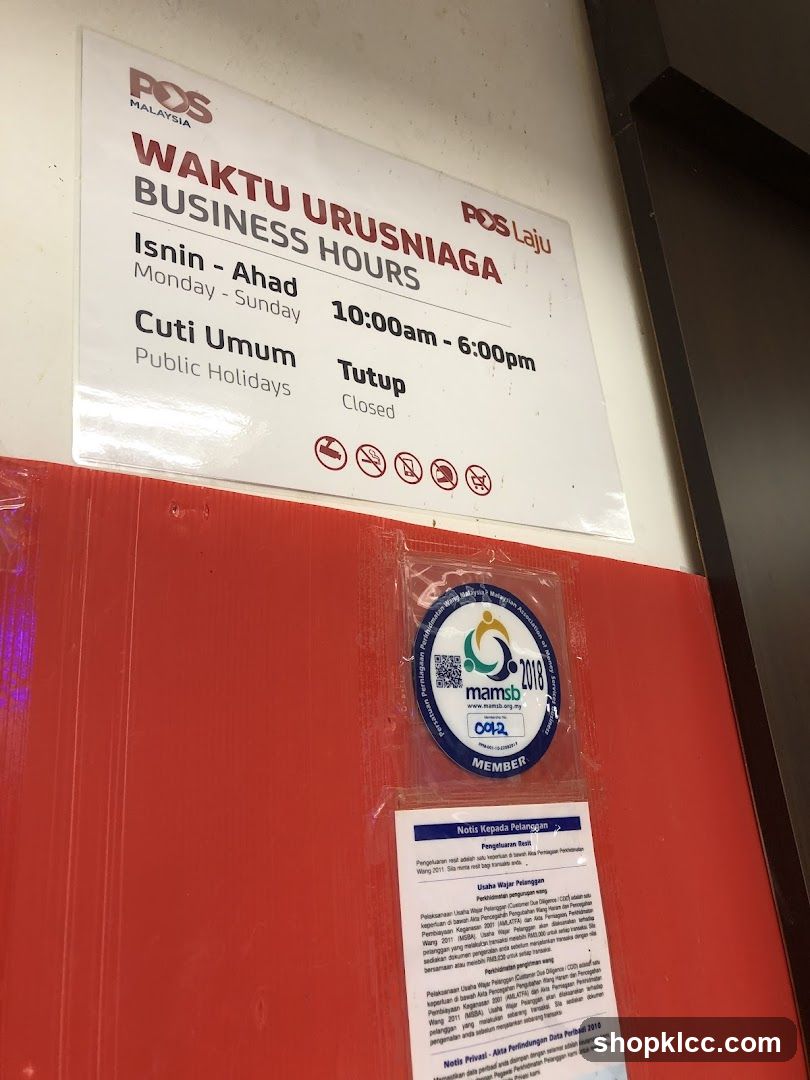 Business Hours Sign
