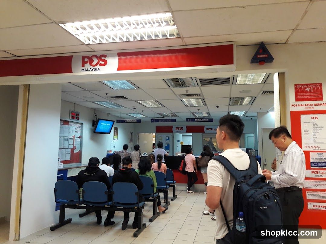 Malaysia Post Office Interior