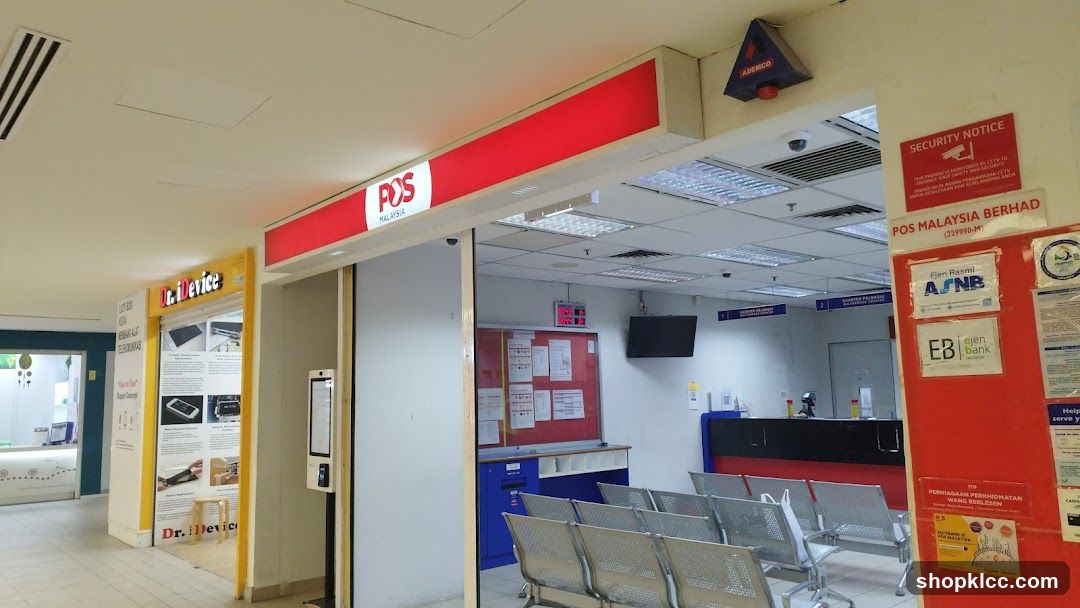 POS Malaysia Branch Entrance