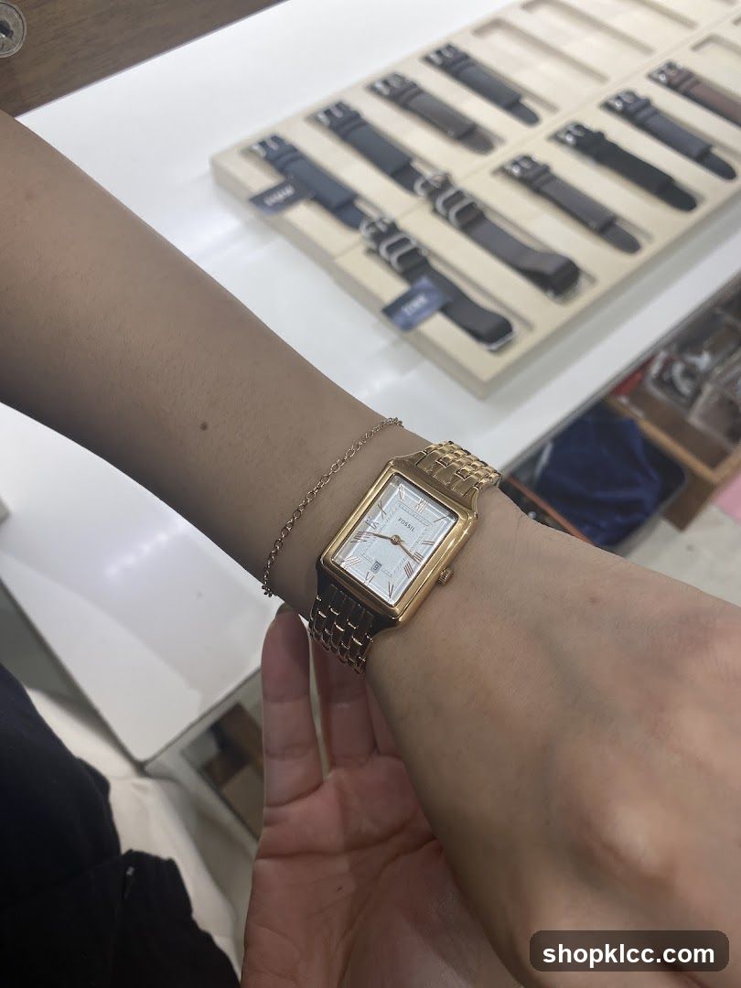 Fossil Watch on Wrist