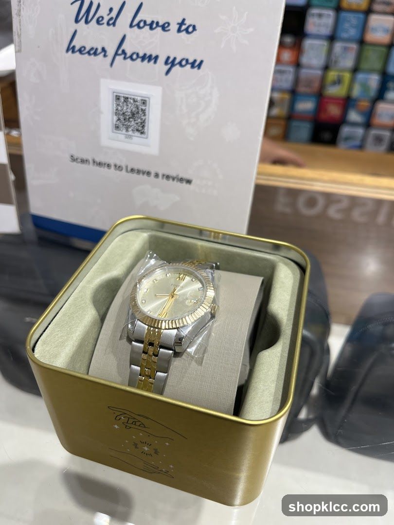 Watch in a tin box