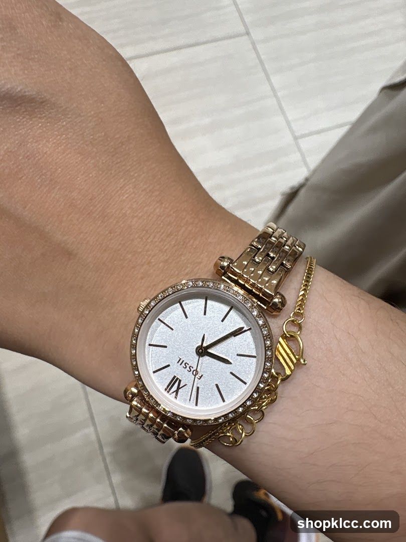 Fossil Watch on Wrist