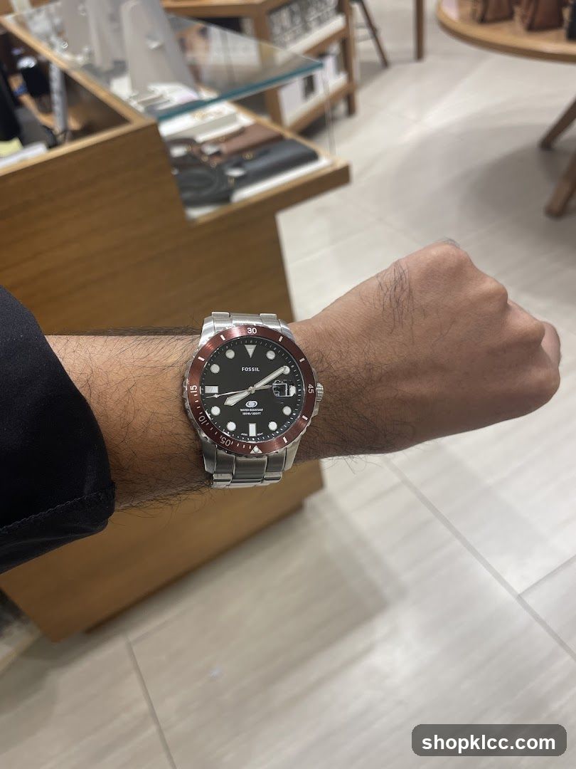 Fossil Watch on Wrist