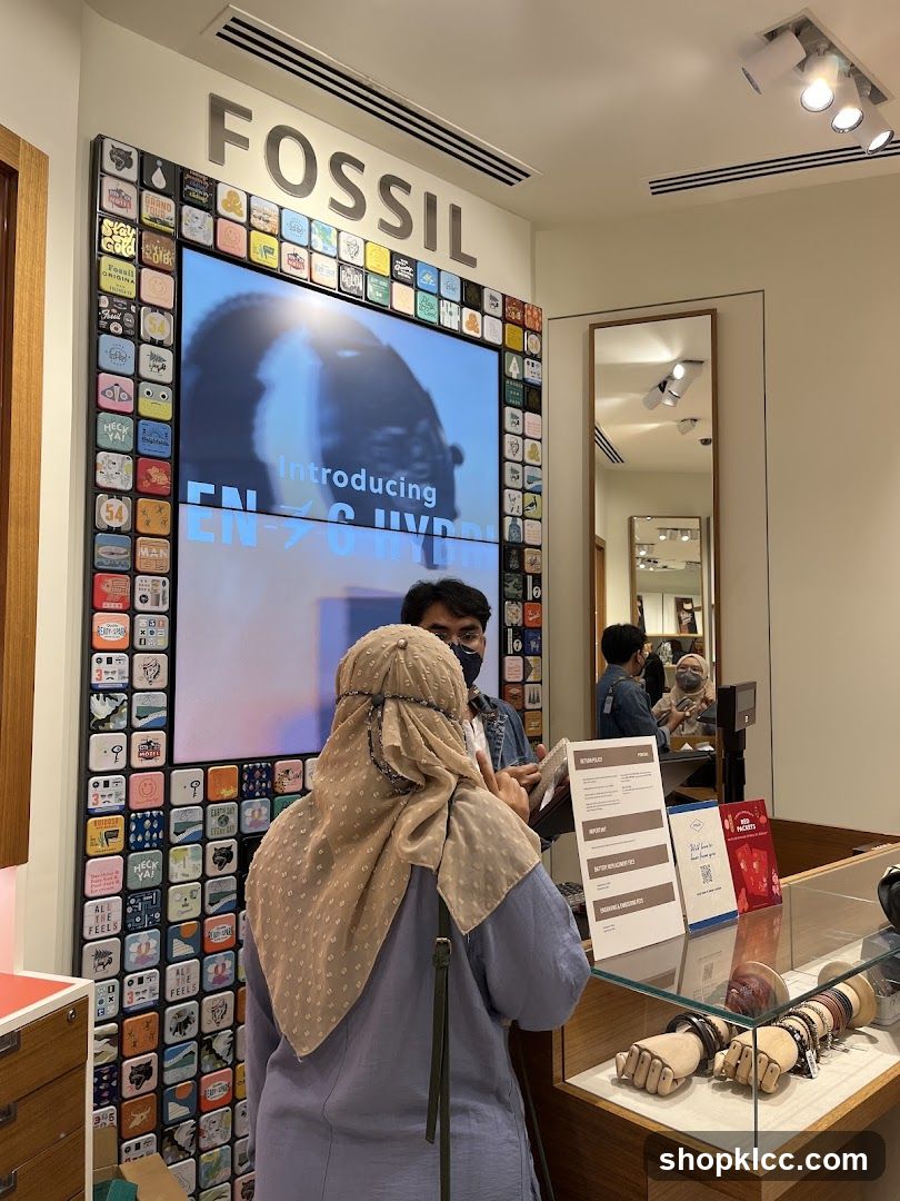 Fossil Store Interior